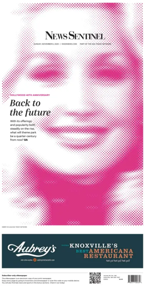Cover of Knoxville News Sentinel