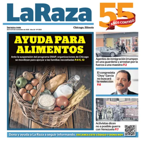 Cover of La Raza Chicago