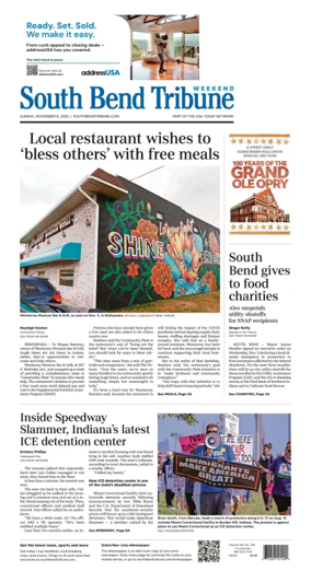Cover of South Bend Tribune