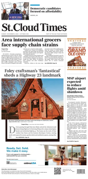 Cover of St. Cloud Times