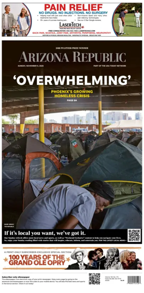 Cover of The Arizona Republic