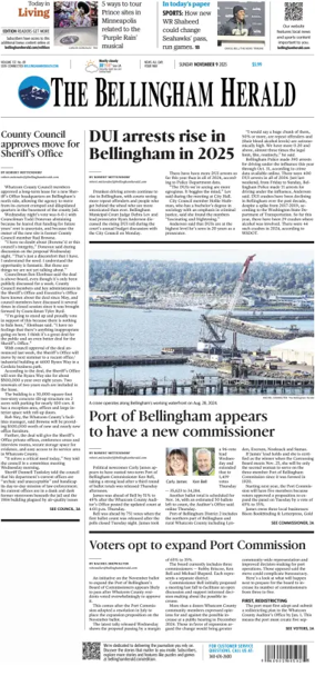 Cover of The Bellingham Herald (Sunday)