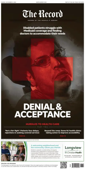 Cover of The Bergen Record