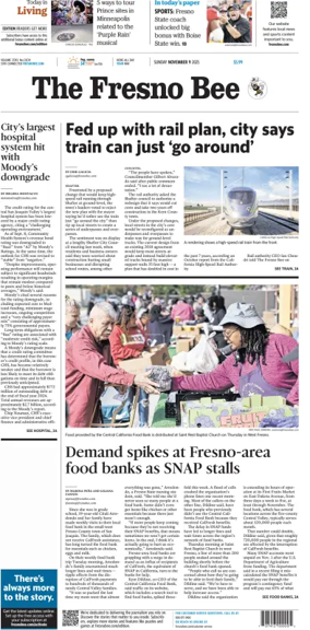 Cover of The Fresno Bee (Sunday)