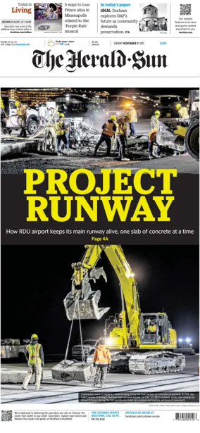 Cover of The Herald-Sun (Sunday)