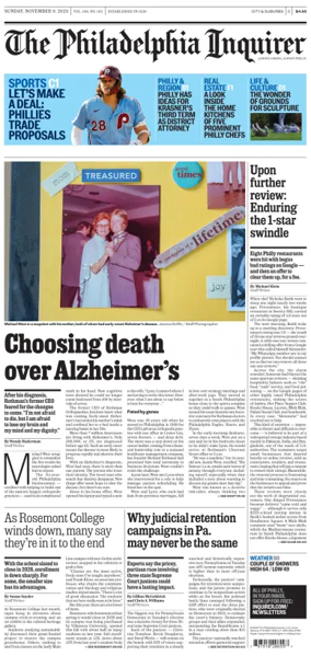 Cover of The Philadelphia Inquirer