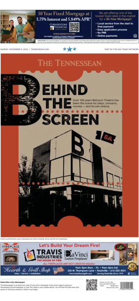 Cover of The Tennessean