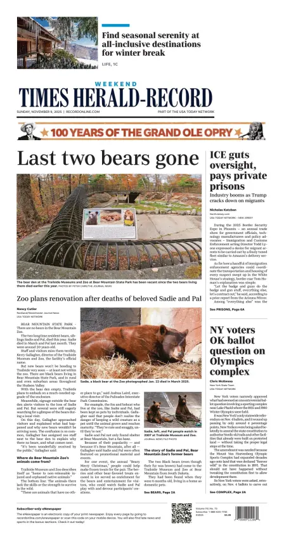 Cover of Times Herald-Record