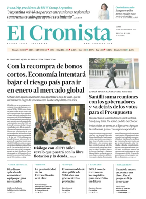 Cover of El Cronista comercial