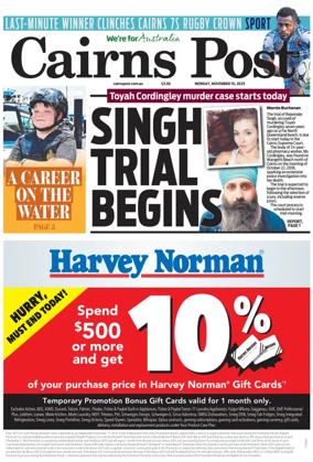 Cover of The Cairns Post