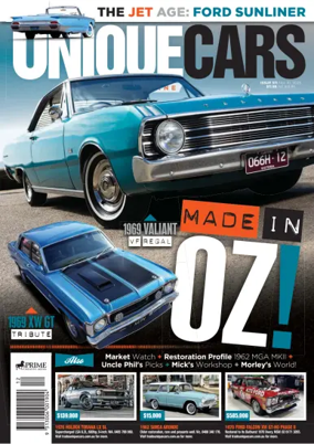 Cover of Unique Cars