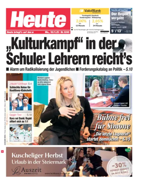 Cover of Heute - Wien Ausgabe