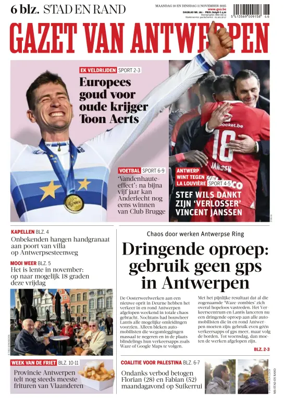 Cover of Gazet van Antwerpen Metropool Stad