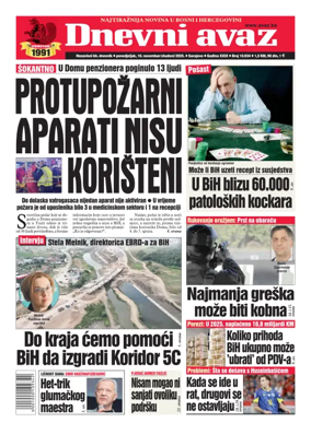 Cover of Dnevni avaz