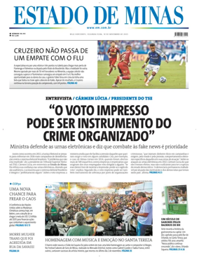 Cover of Estado de Minas (Brazil)