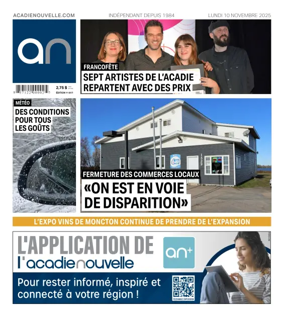 Cover of Acadie Nouvelle