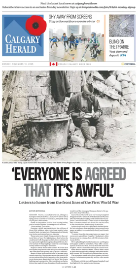 Cover of Calgary Herald