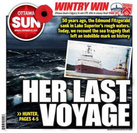 Cover of Ottawa Sun