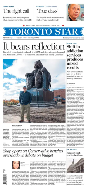 Cover of Toronto Star