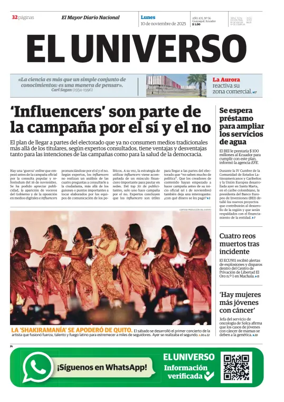 Cover of El Universo