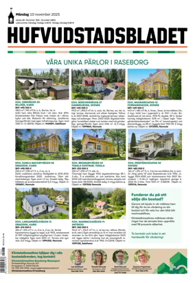 Cover of Hufvudstadsbladet