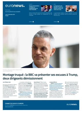 Cover of EuroNews (French Edition)