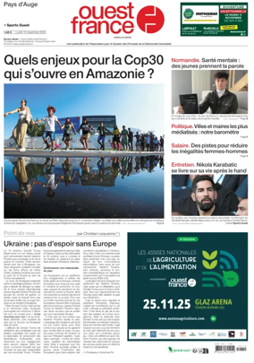 Cover of Ouest France (Pays d'Auge)