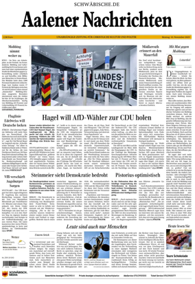Cover of Aalener Nachrichten