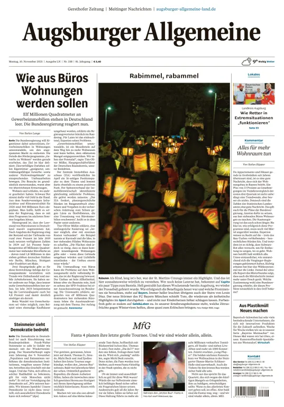 Cover of Augsburger Allgemeine (Land Nord)