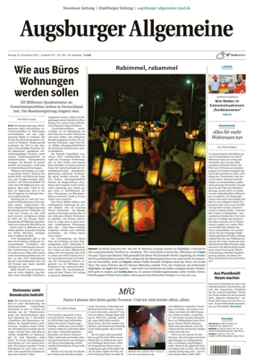 Cover of Augsburger Allgemeine (Land West)