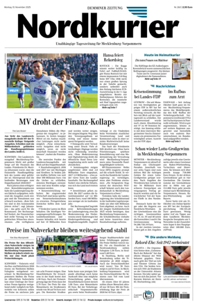Cover of Demminer Zeitung