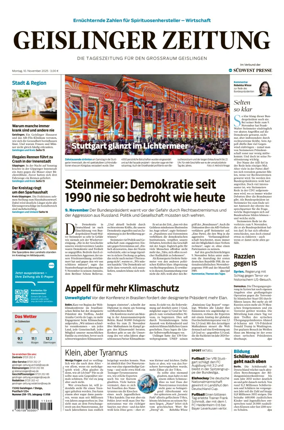 Cover of Geislinger Zeitung