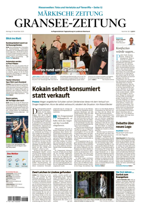 Cover of Gransee-Zeitung