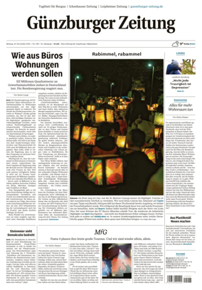 Cover of Guenzburger Zeitung
