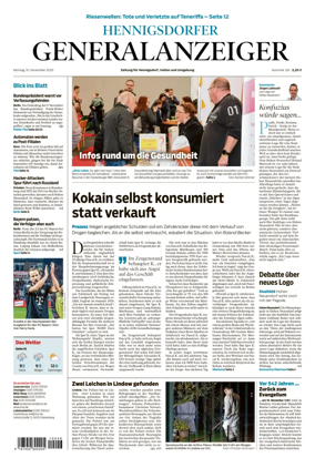 Cover of Hennigsdorfer Generalanzeiger