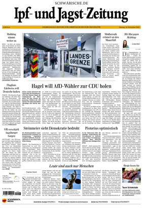 Cover of Ipf- und Jagst-Zeitung