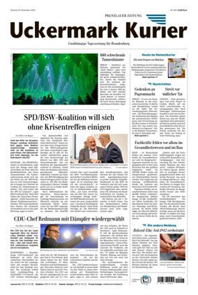 Cover of Prenzlauer Zeitung