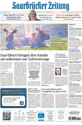 Cover of Saarbruecker Zeitung