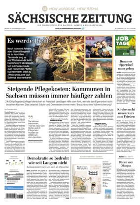 Cover of Sächsische Zeitung (Bautzen- Bischofswerda)