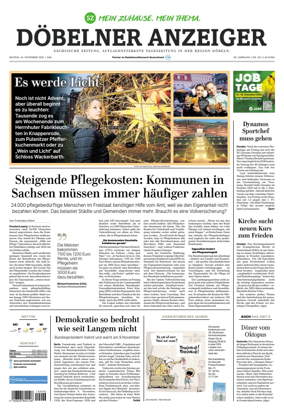 Cover of Sächsische Zeitung (Döbeln)