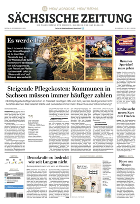 Cover of Sächsische Zeitung  (Meißen)