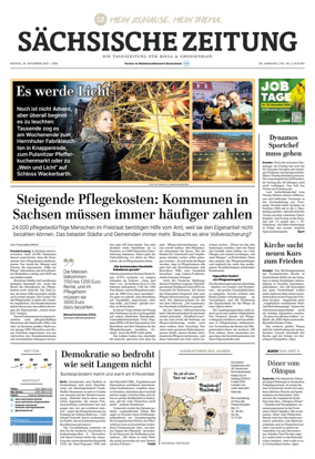 Cover of Sächsische Zeitung (Riesa)