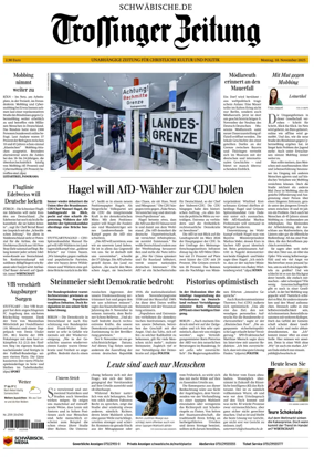 Cover of Trossinger Zeitung