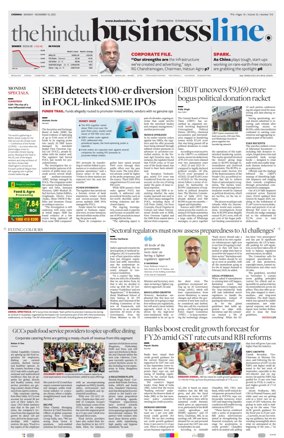 Cover of BusinessLine (Chennai)