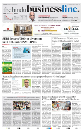 Cover of BusinessLine (Hyderabad)