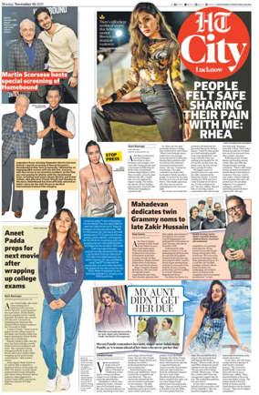 Cover of Hindustan Times (Lucknow) - Live