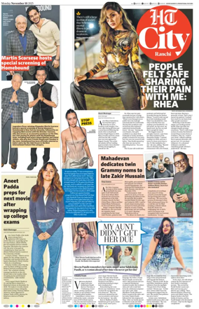 Cover of Hindustan Times (Ranchi) - Live