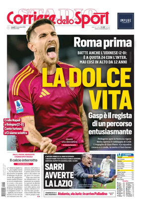 Cover of Corriere dello Sport (Lazio)