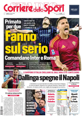 Cover of Corriere dello Sport