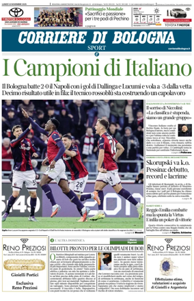 Cover of Corriere di Bologna